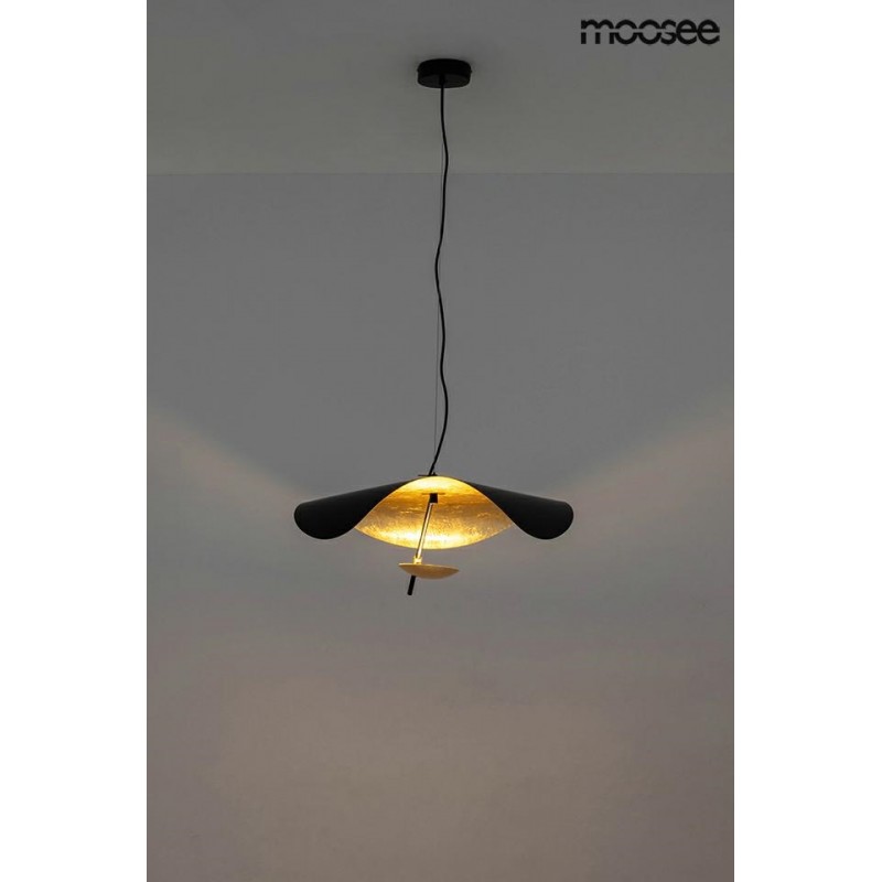 MOOSEE lampa wisząca STING RAY 40 czarna / złota