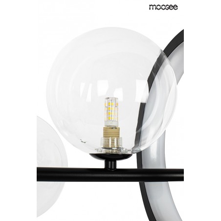MOOSEE lampa wisząca ALURE LINE 90 czarna