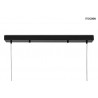 MOOSEE lampa wisząca ALURE LINE 90 czarna