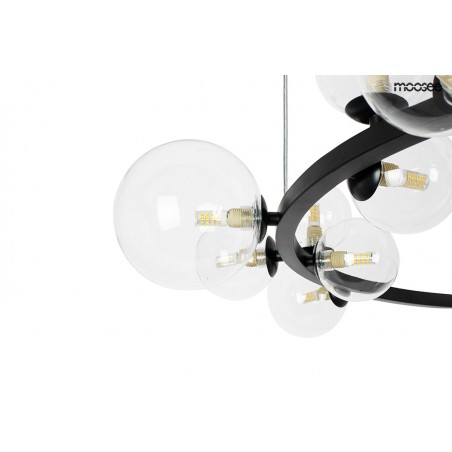 MOOSEE lampa wisząca ALURE 120 czarna