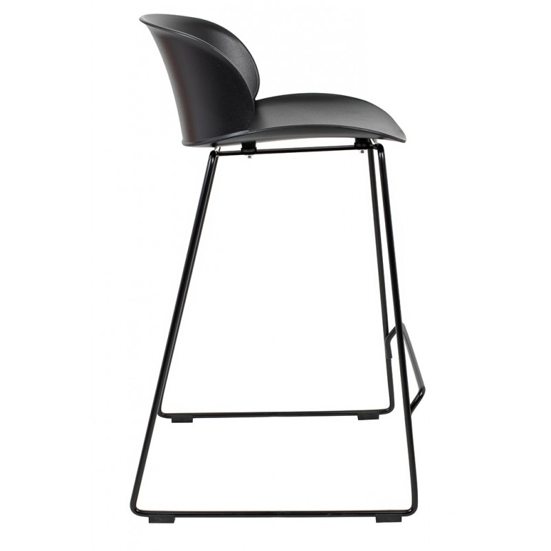 Krzesło barowe ALTO 66 czarne