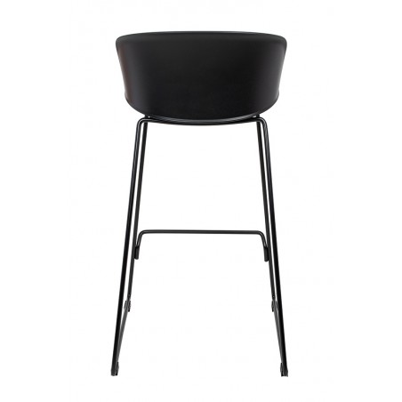 Krzesło barowe ALTO 66 czarne