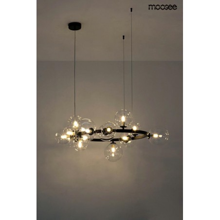 MOOSEE lampa wisząca ALURE 85 czarna
