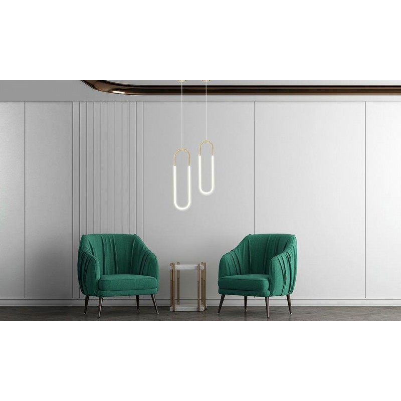 MOOSEE lampa wisząca PUZO S złota