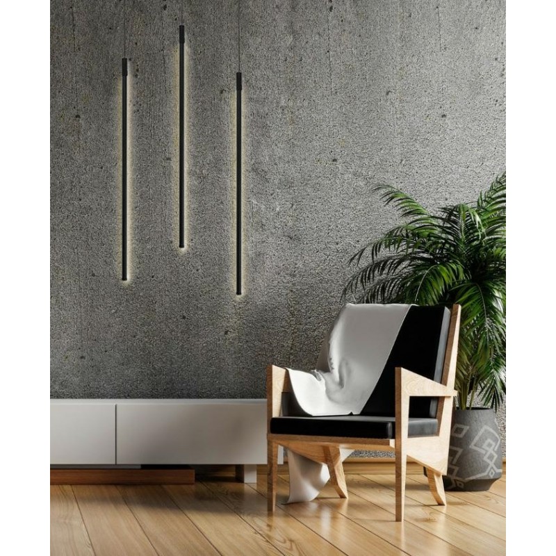 MOOSEE lampa wisząca OMBRE M czarna