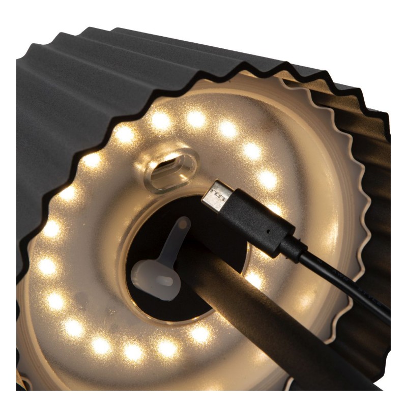 Lucide Lampa zewnętrzna przenośna JUSTINE 27889/02/30 czarny