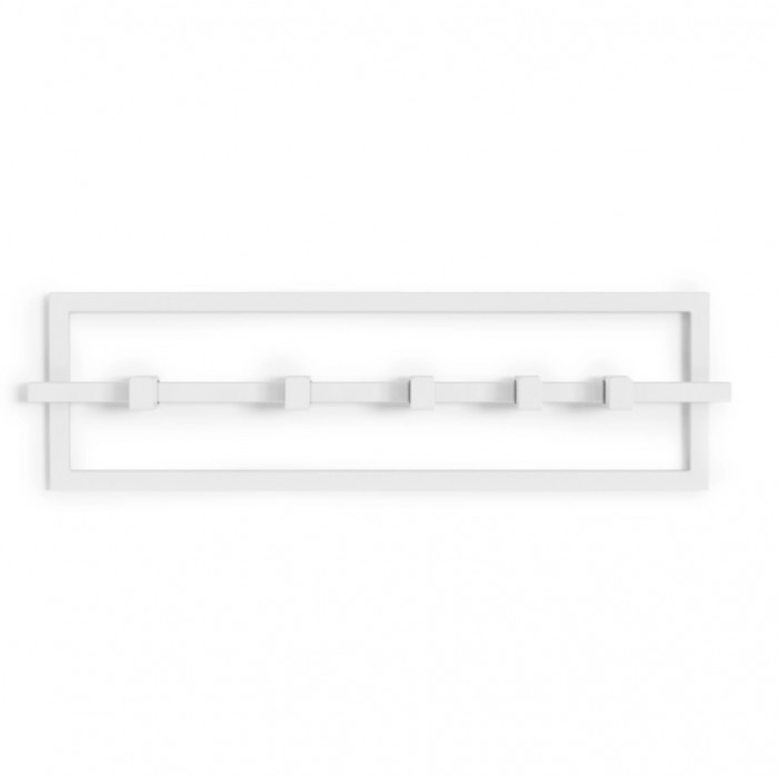 UMBRA wieszak ścienny CUBIKO biały