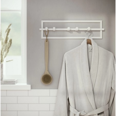 UMBRA wieszak ścienny CUBIKO biały