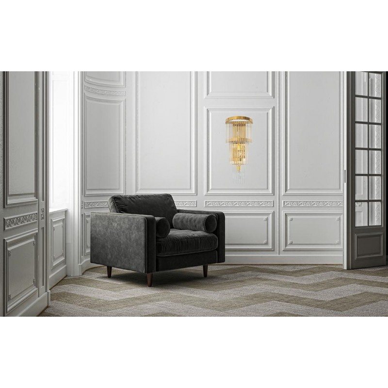 MOOSEE lampa ścienna ESTRO złota