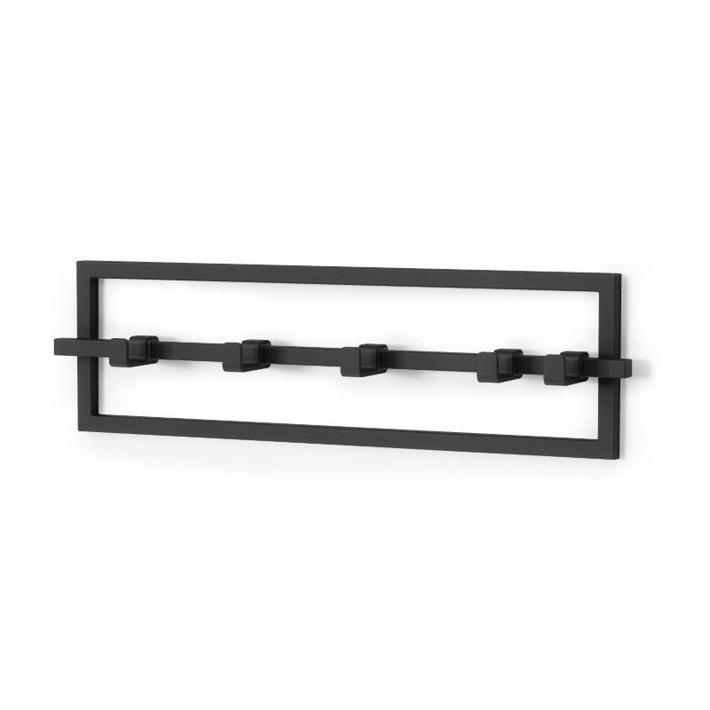 UMBRA wieszak ścienny CUBIKO czarny