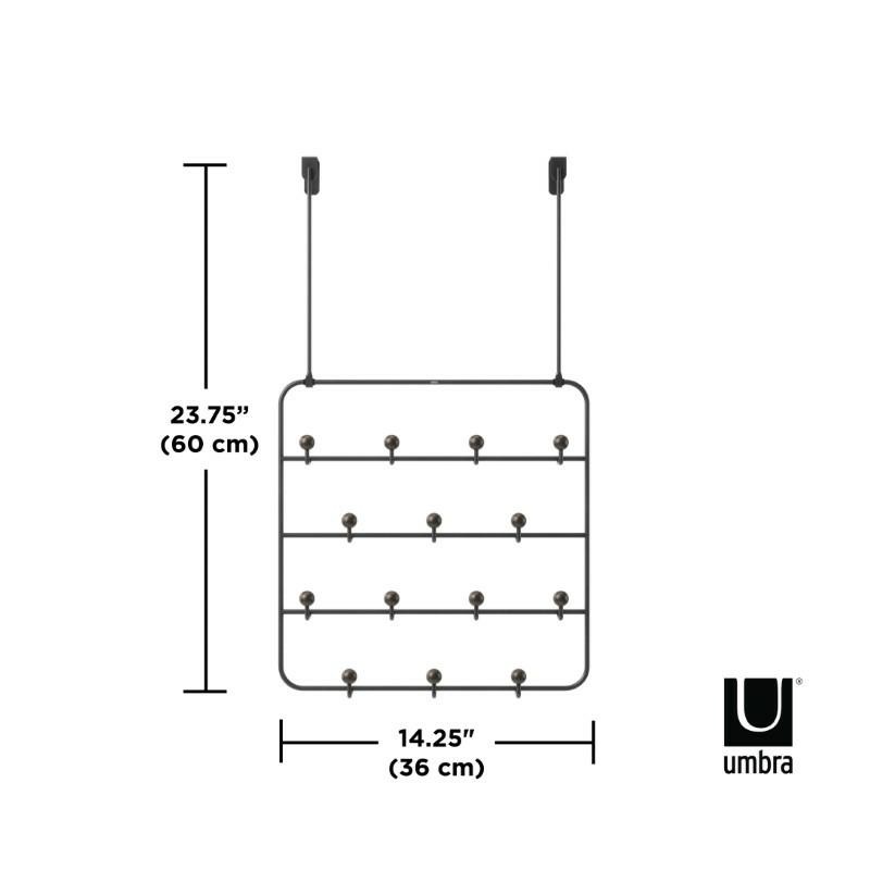 UMBRA multi organizer ESTIQUE czarny orzech