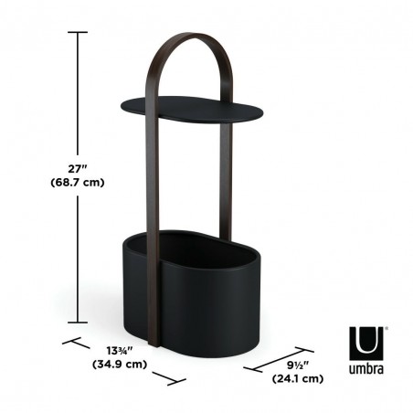 UMBRA stolik kawowy BELLWOOD ciemny brąz