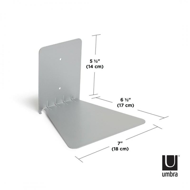 UMBRA półka CONCEAL 3-PACK -silver large