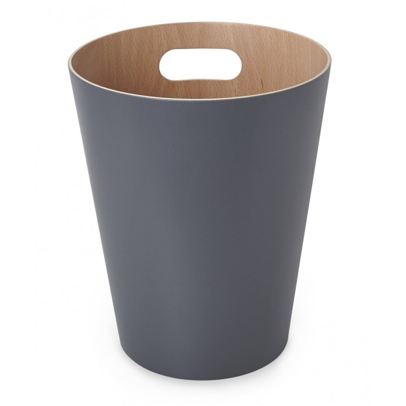 UMBRA kosz na śmieci WOODROW - charcoal