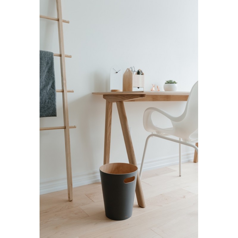 UMBRA kosz na śmieci WOODROW - charcoal