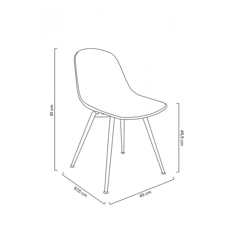 Krzesło RESOL czarne