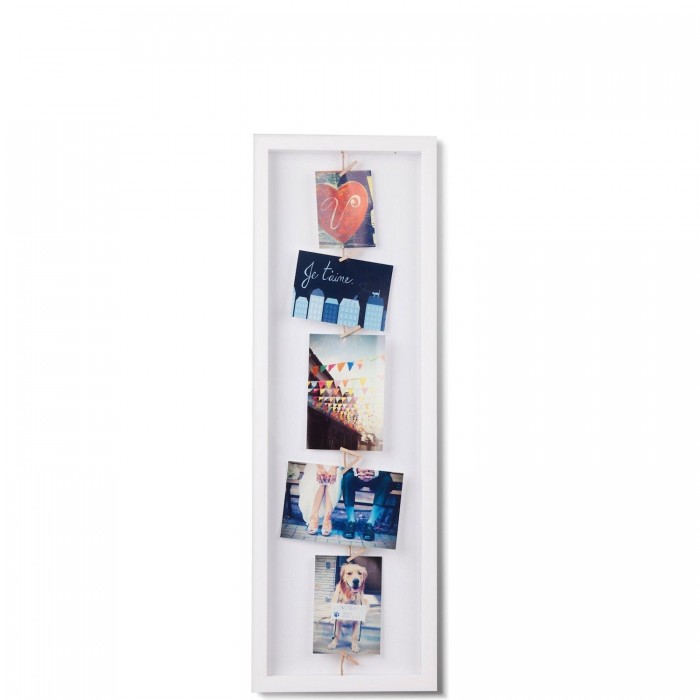 UMBRA ramka na zdjęcia CLOTHESLINE FLIP biała