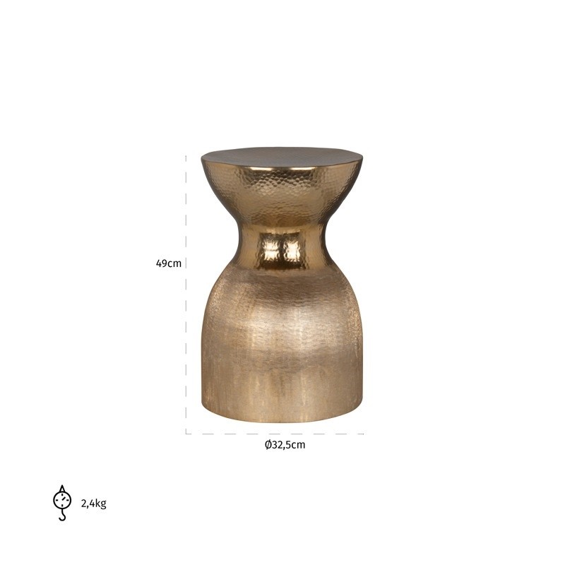 RICHMOND stolik JADEY złoty