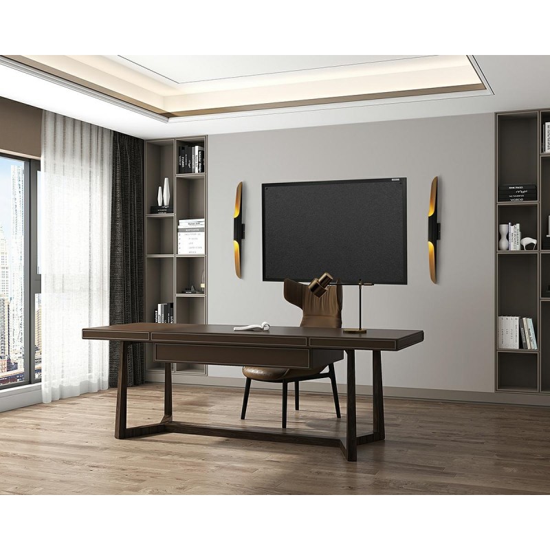 MOOSEE kinkiet CONTEO WALL - czarny, złoty