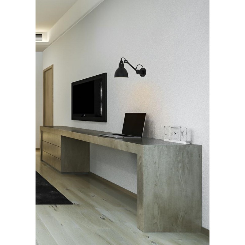 MOOSEE lampa ścienna FRANK czarna