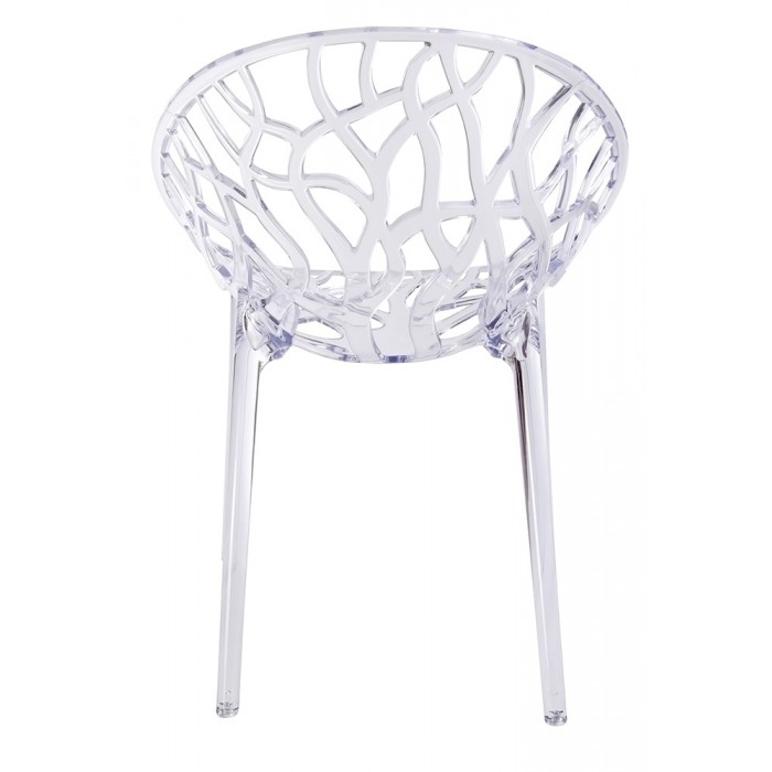 Krzesło KORAL transparentne  - poliwęglan