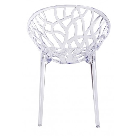 Krzesło KORAL transparentne  - poliwęglan