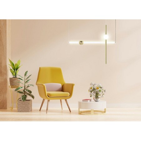 MOOSEE lampa wisząca LIBRA 60 ON złota