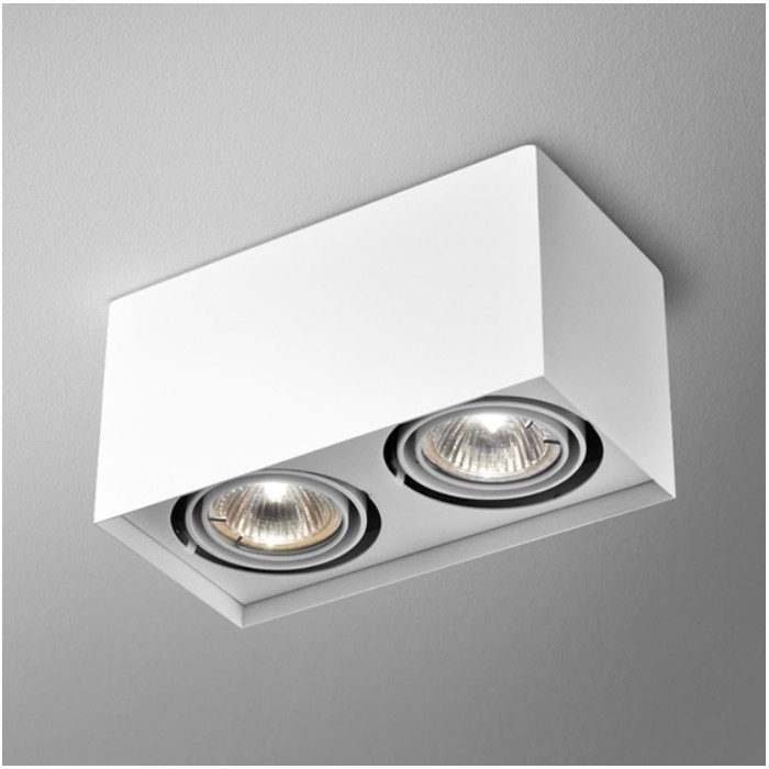 Aqform SQUARES 50x2 230V natynkowy