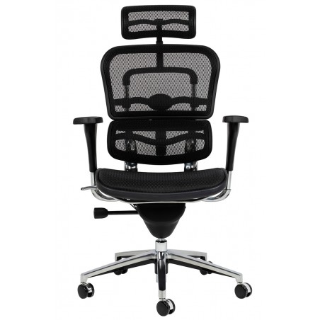 Fotel biurowy ERGOHUMAN czarny