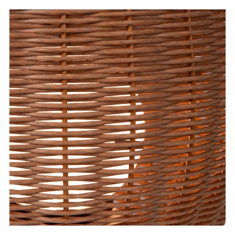 Lucide Lampa zewnętrzna przenośna COLIN 03843/80/72 drewno jasne i ciemne, czarny