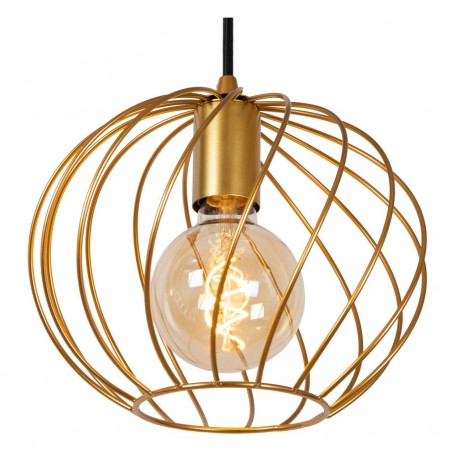 Lucide Lampa wisząca nowoczesna DANZA 21428/03/02 złoty i odcienie złota, czarny