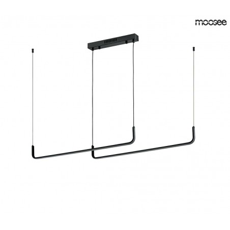 MOOSEE lampa wisząca SHAPE DUO 120 czarna