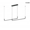 MOOSEE lampa wisząca SHAPE DUO 120 czarna