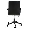 ACTONA fotel biurowy WINSLOW - czarny, ekoskóra
