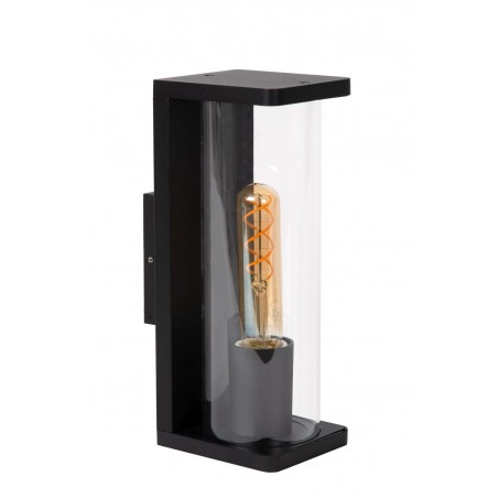 Lucide Lampa zewnętrzna ścienna SLIGO 15807/01/30 czarny