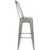 Krzesło barowe TOWER BIG BACK 76  (Paris) metal