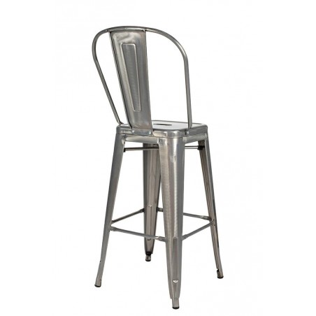 Krzesło barowe TOWER BIG BACK 66 (Paris) metal