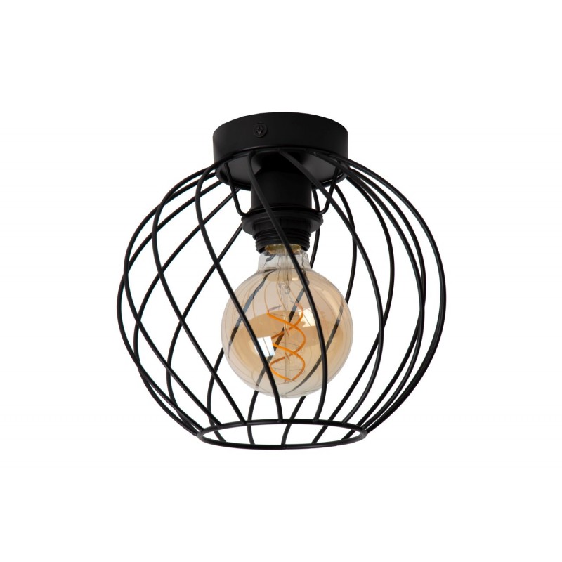 Lucide Lampa natynkowa DANZA 21128/25/30 czarny