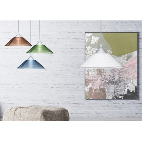 Trio Lampa wisząca nowoczesna DIEGO 301400101 srebrny i odcienie srebra