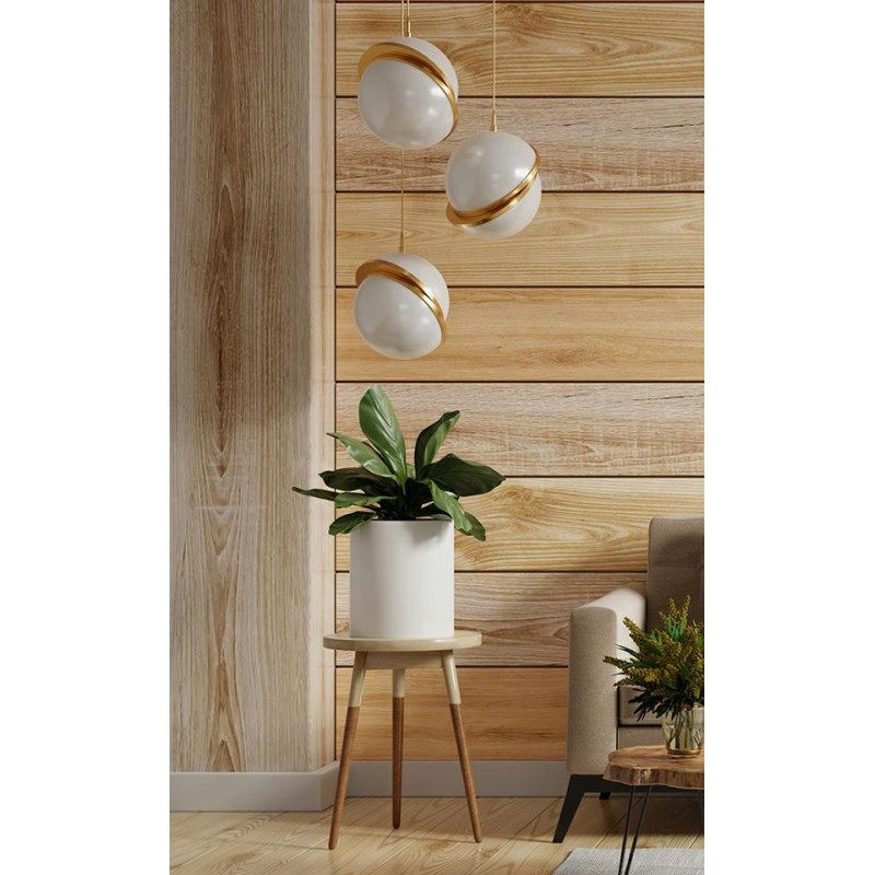 MOOSEE lampa wisząca GLOBE 20 złota