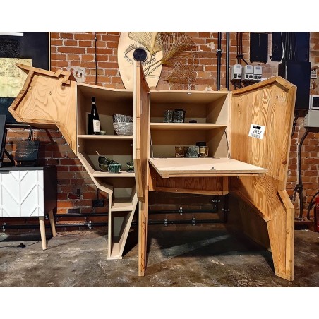 Kredens KROWA - drewno sklejka