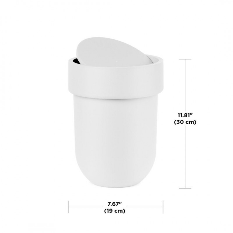 UMBRA kosz na śmieci TOUCH - biały