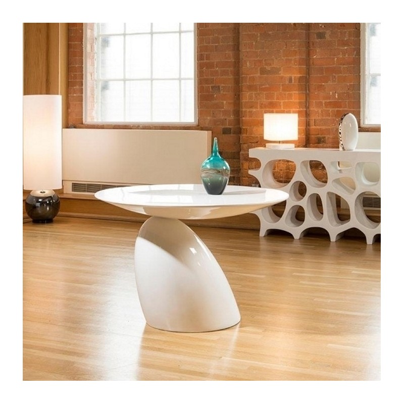 Stół FUNGO GRANDE biały - włókno szklane