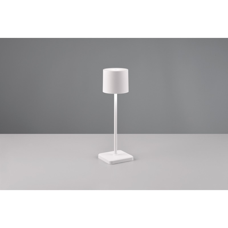 RL Lampa zewnętrzna przenośna FERNANDEZ R54096131 biały
