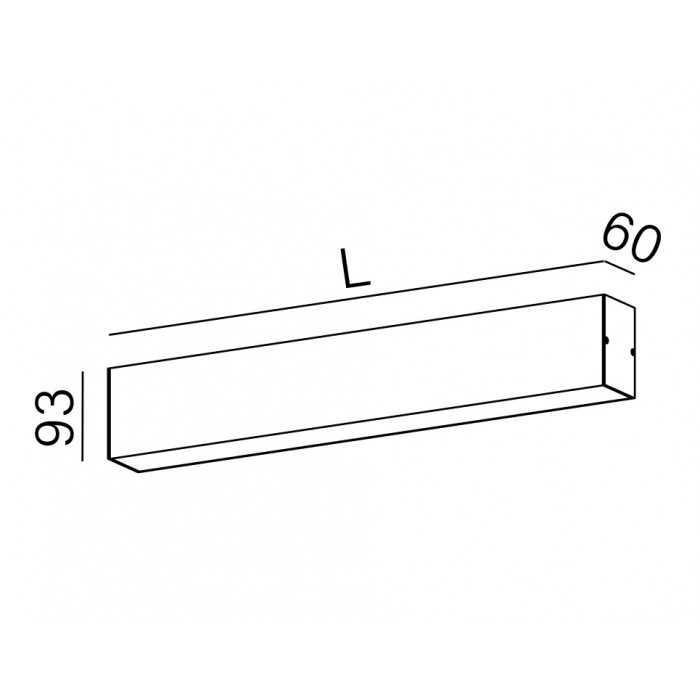 Aqform SET TRU 170 LED kinkiet