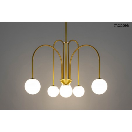 MOOSEE lampa wisząca NERI złota