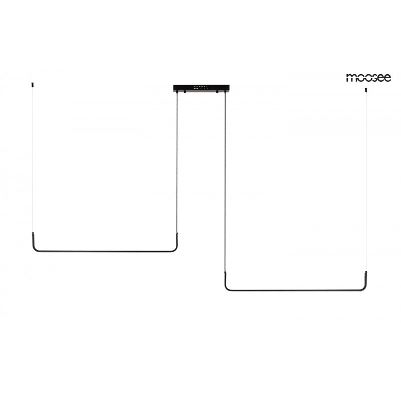 MOOSEE lampa wisząca SHAPE DUO 120 czarna