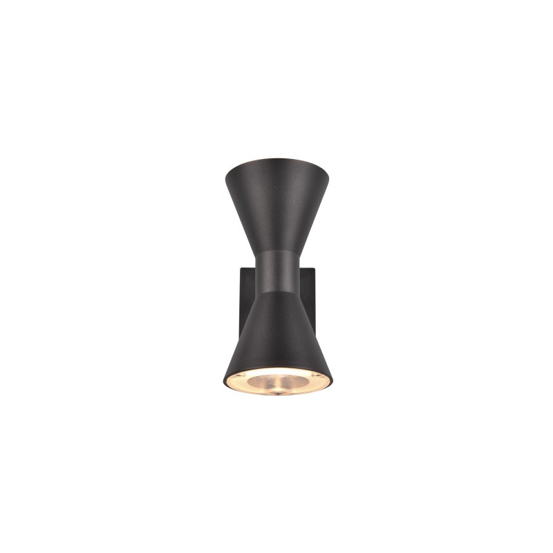 Trio Lampa zewnętrzna ścienna ARDAS 212560232 czarny