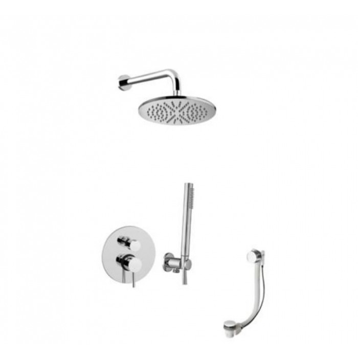 Paffoni Stick Zestaw wannowy podtynkowy Chrom