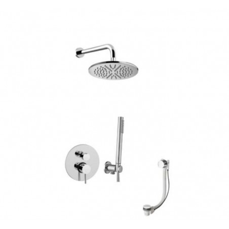 Paffoni Stick Zestaw wannowy podtynkowy Chrom